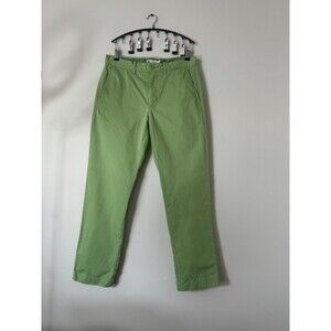 J.Crew Men’s Green Chino Pants 31x30 Slim Fit Cotton Preppy Casual